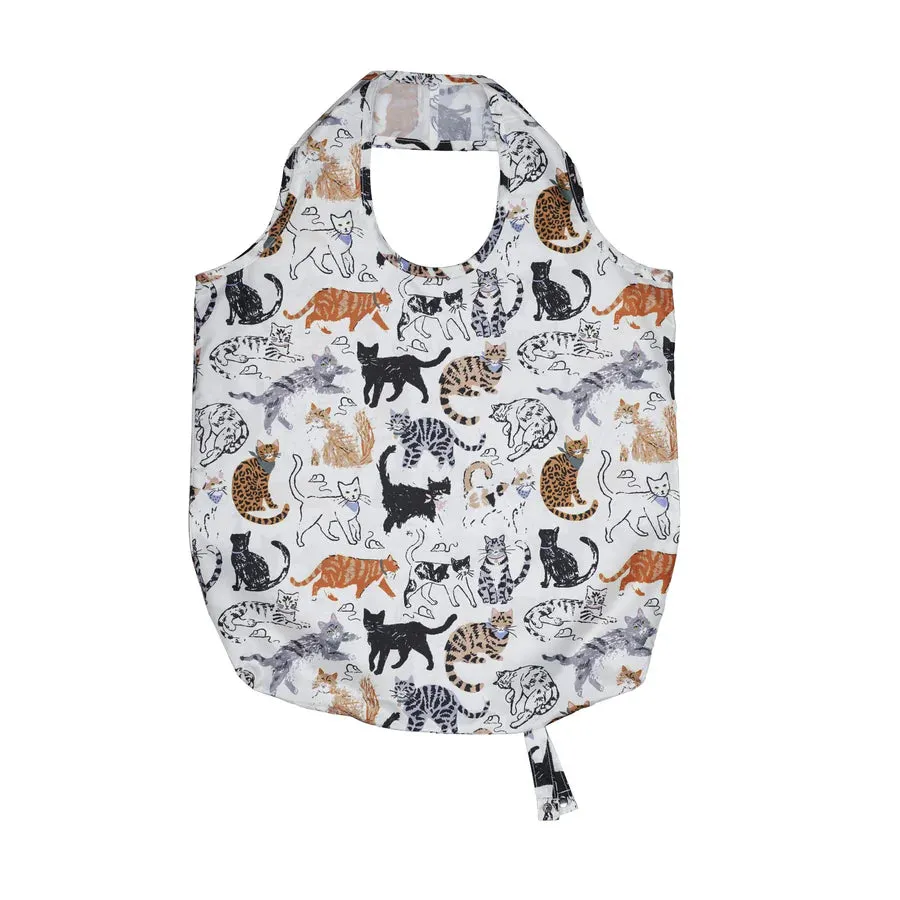 Feline Friends Roll-Up Bag