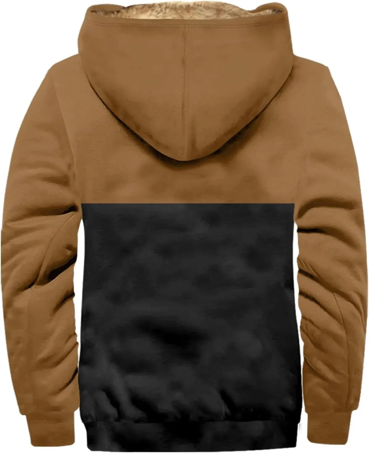 Fleece Jacket Men Cotton Cargo Jacket Winter Sherpa Fleece Lined Coat Shirt Fluffy Pullover Outfits Military Jackets