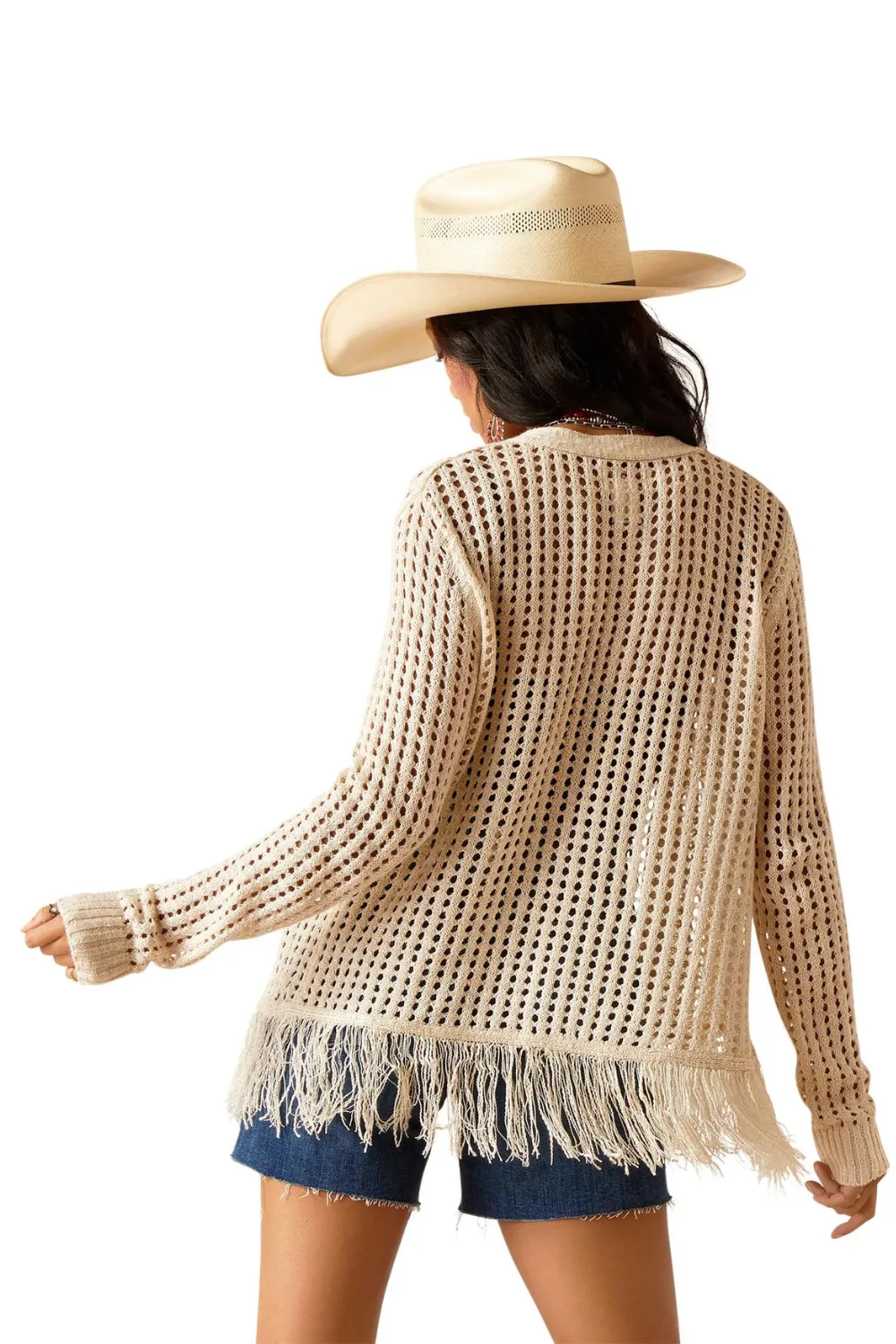 Frolic Fringe Sweater