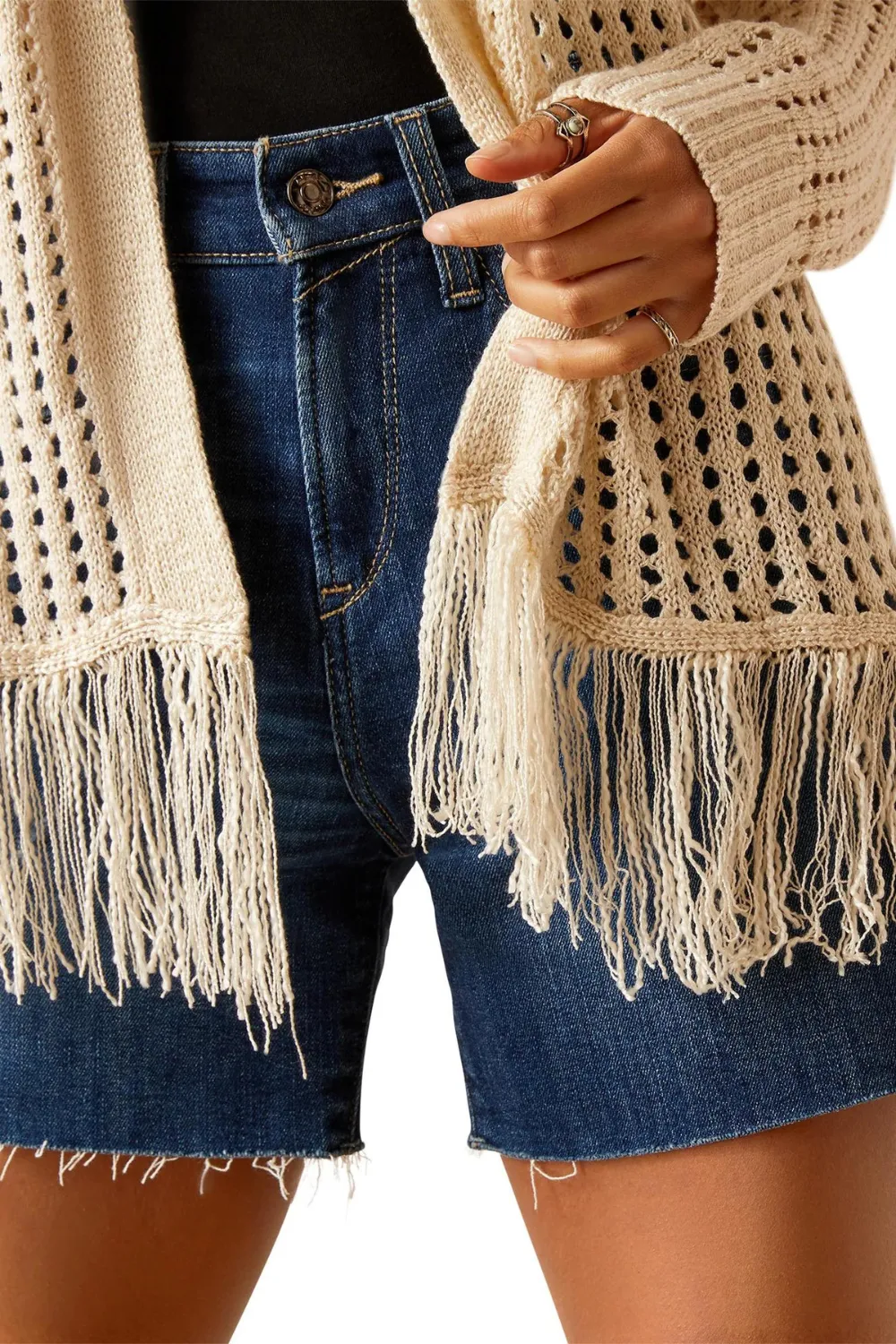 Frolic Fringe Sweater