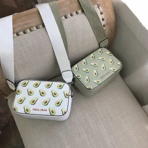 Fruit Avocado Handbags