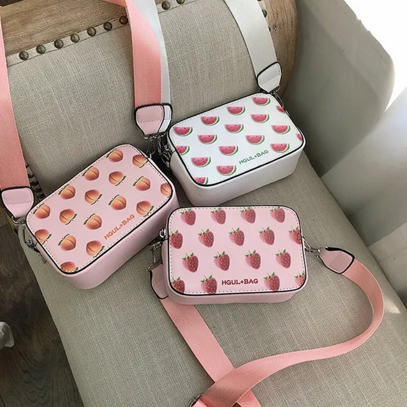 Fruit Avocado Handbags