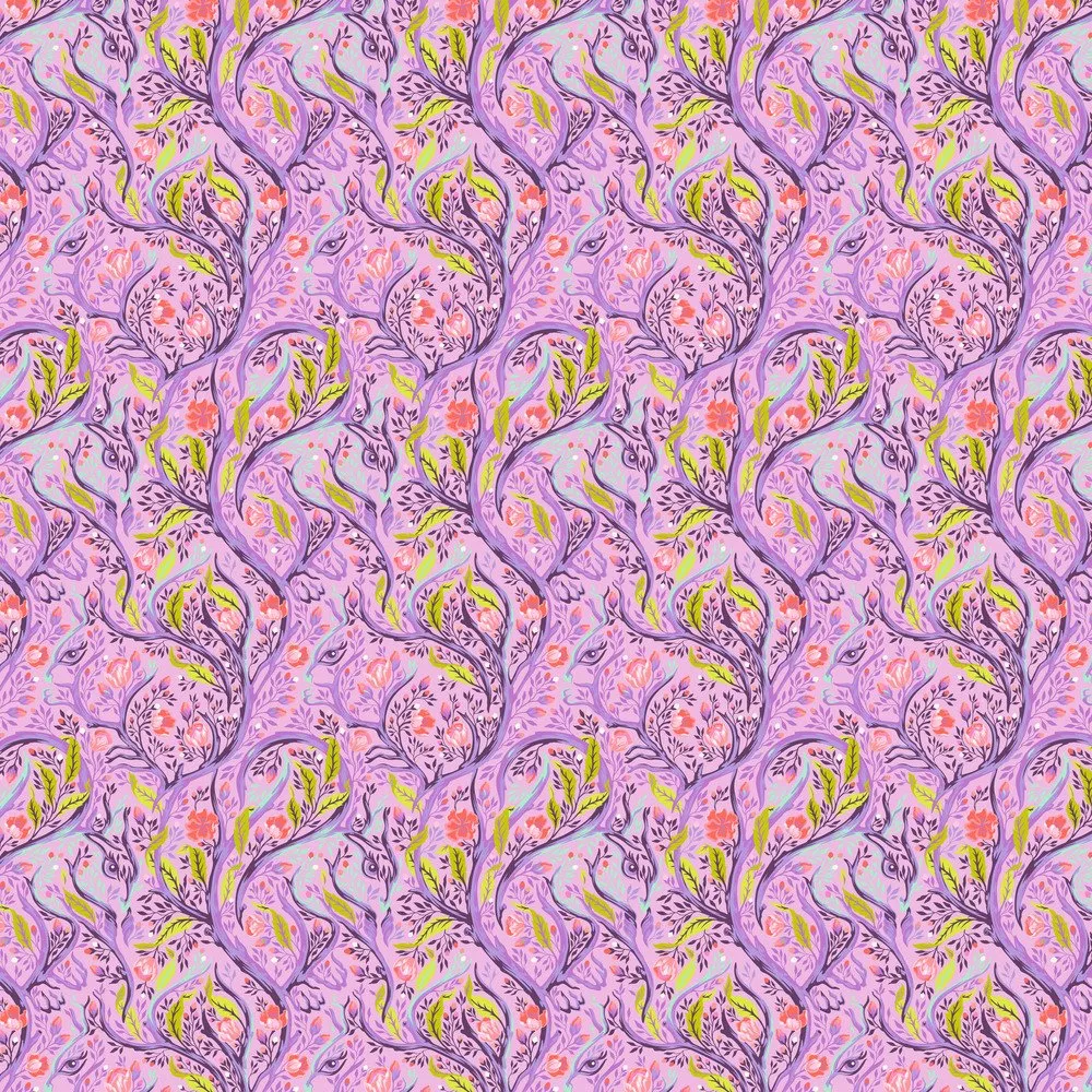 Full Moon Forest II Tula Pink  - Sofishticated Blossom