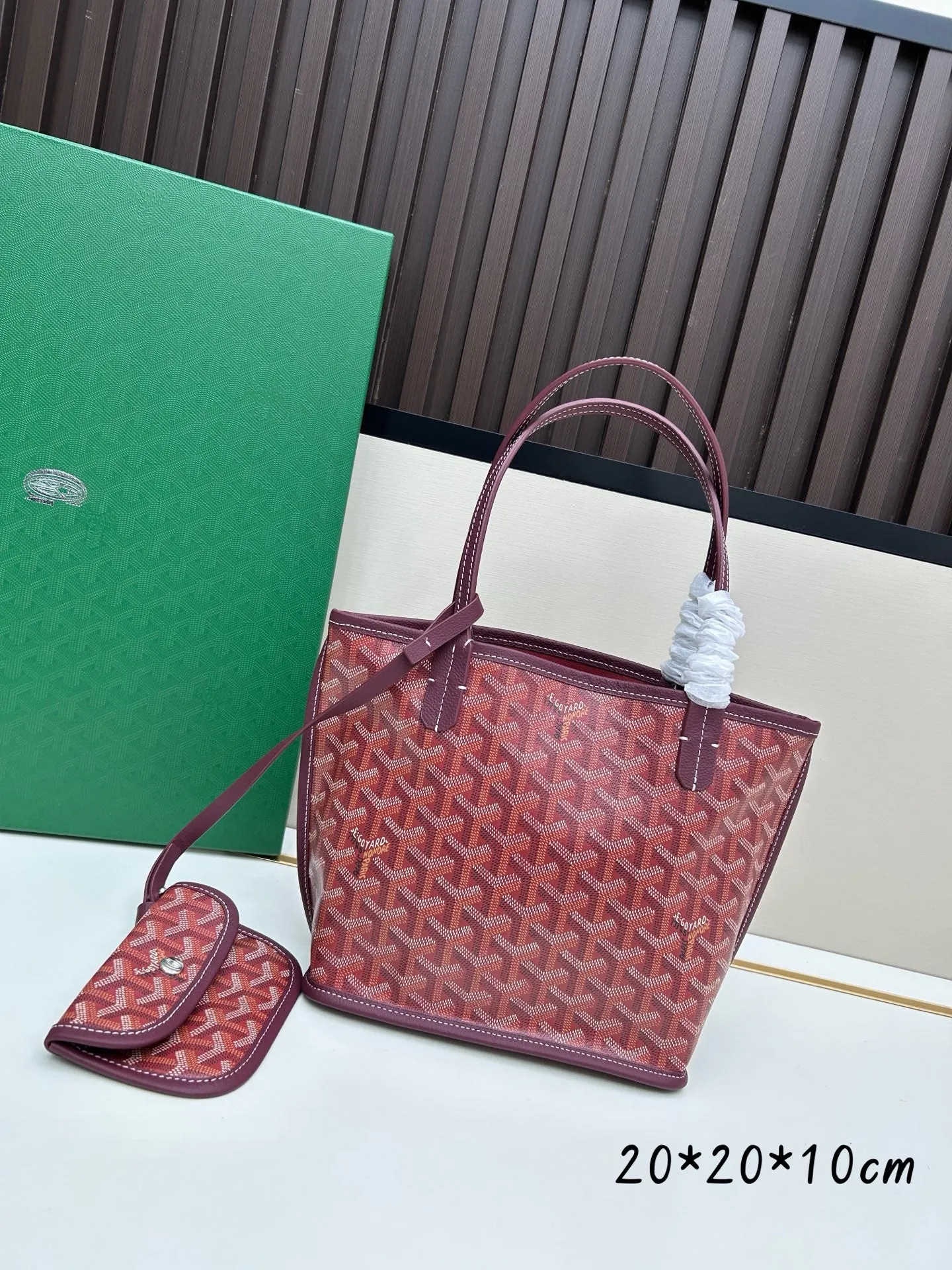 G*d Dog Tooth Double-Sided Tote – Mini
