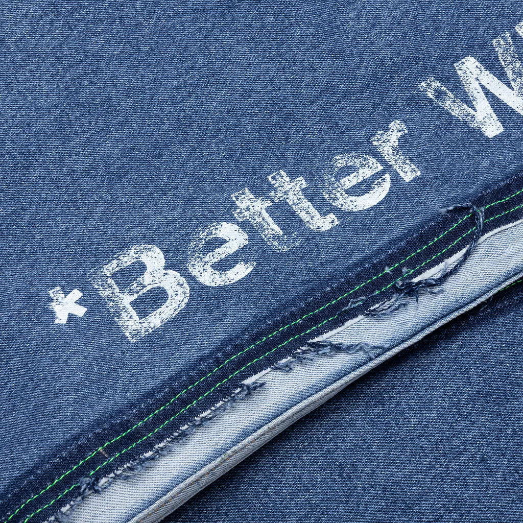 Gentlemen's Denim Pants - Indigo