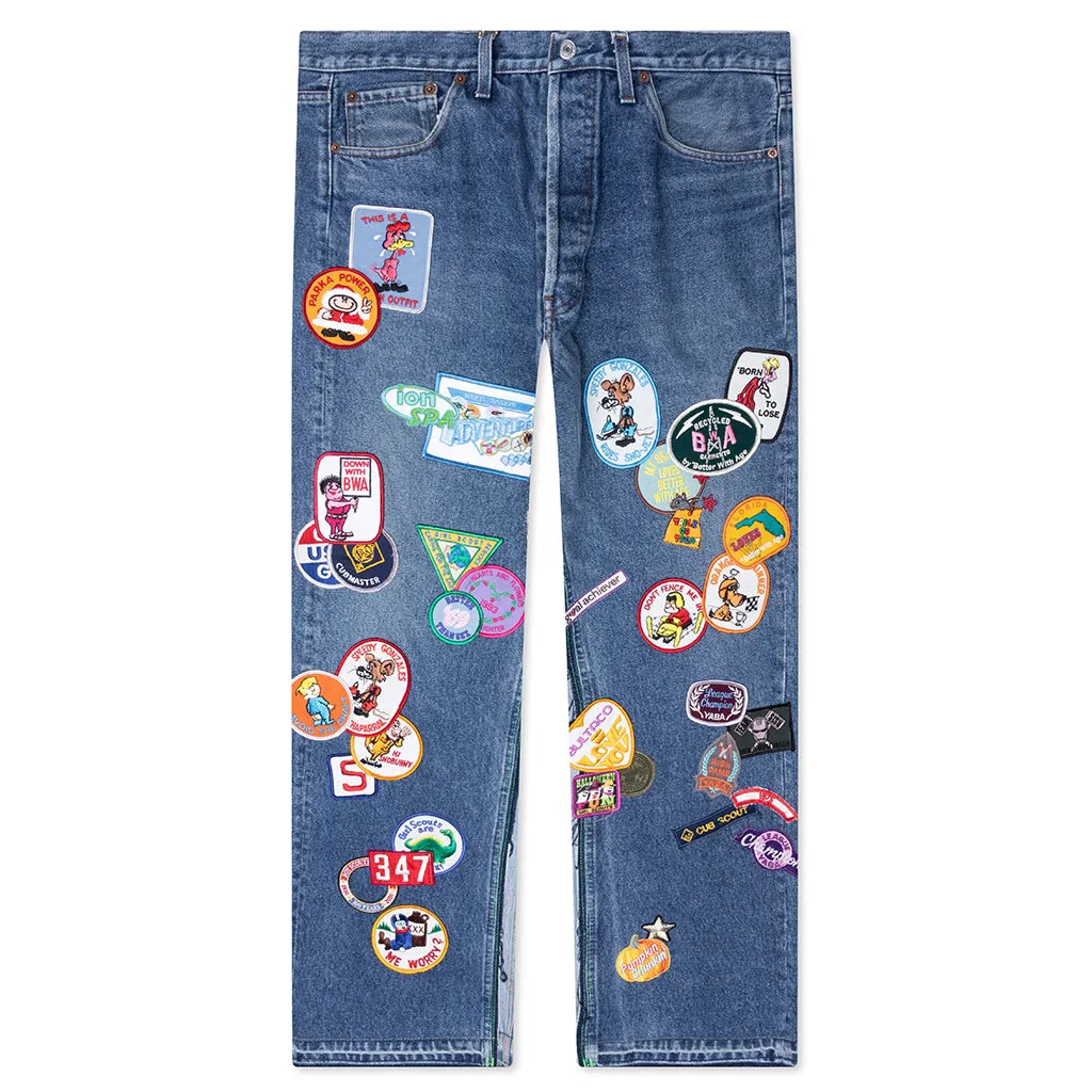 Gentlemen's Denim Pants - Indigo