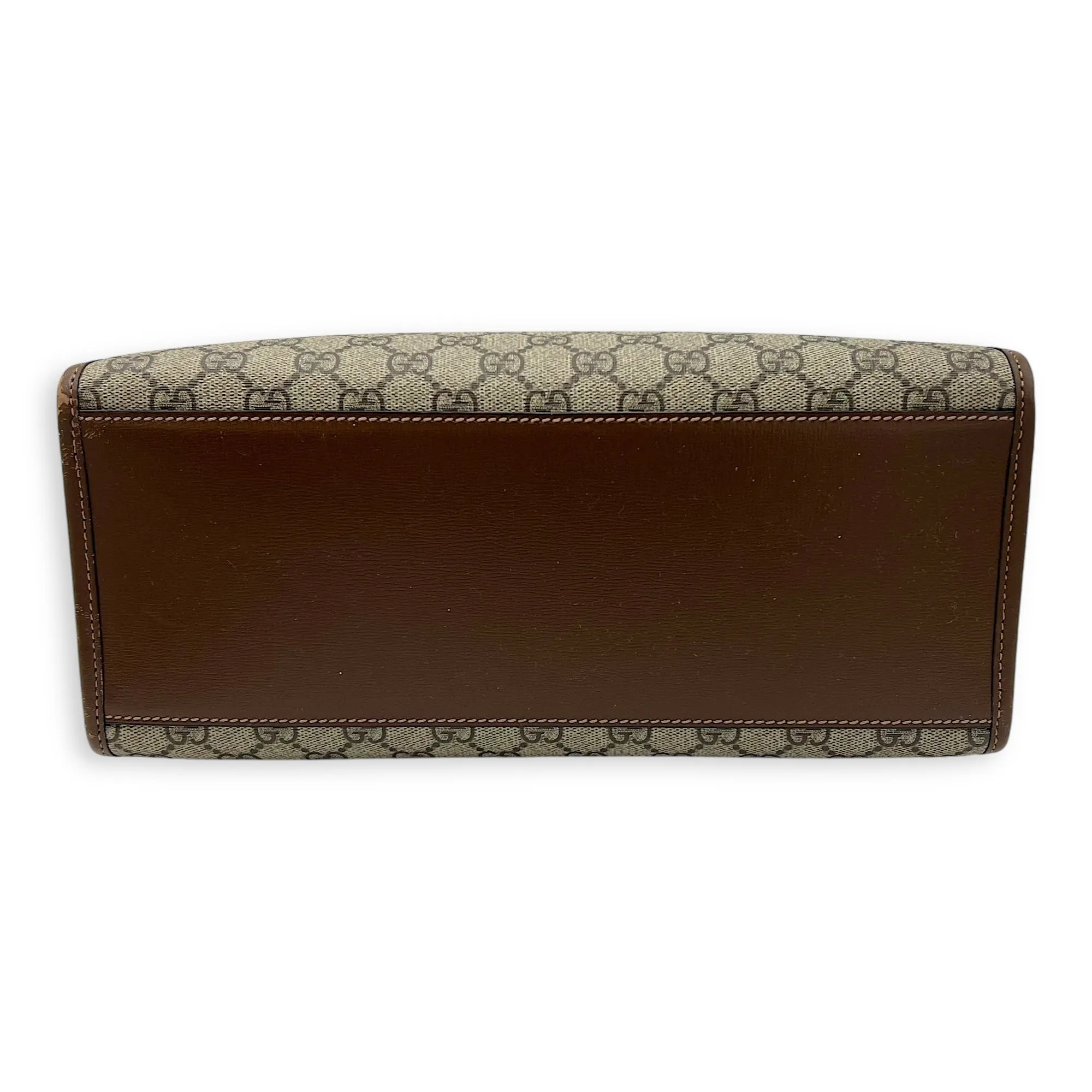 GG Supreme Brown Tote Bag in Interlocking GG Supreme, Gold hardware