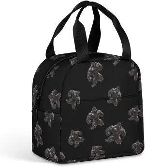 Gorilla Beast Bodybuilding Printed Insulated Meal Tote Bag Prep Lunch Box Container Portable Handbags for Work Picnic