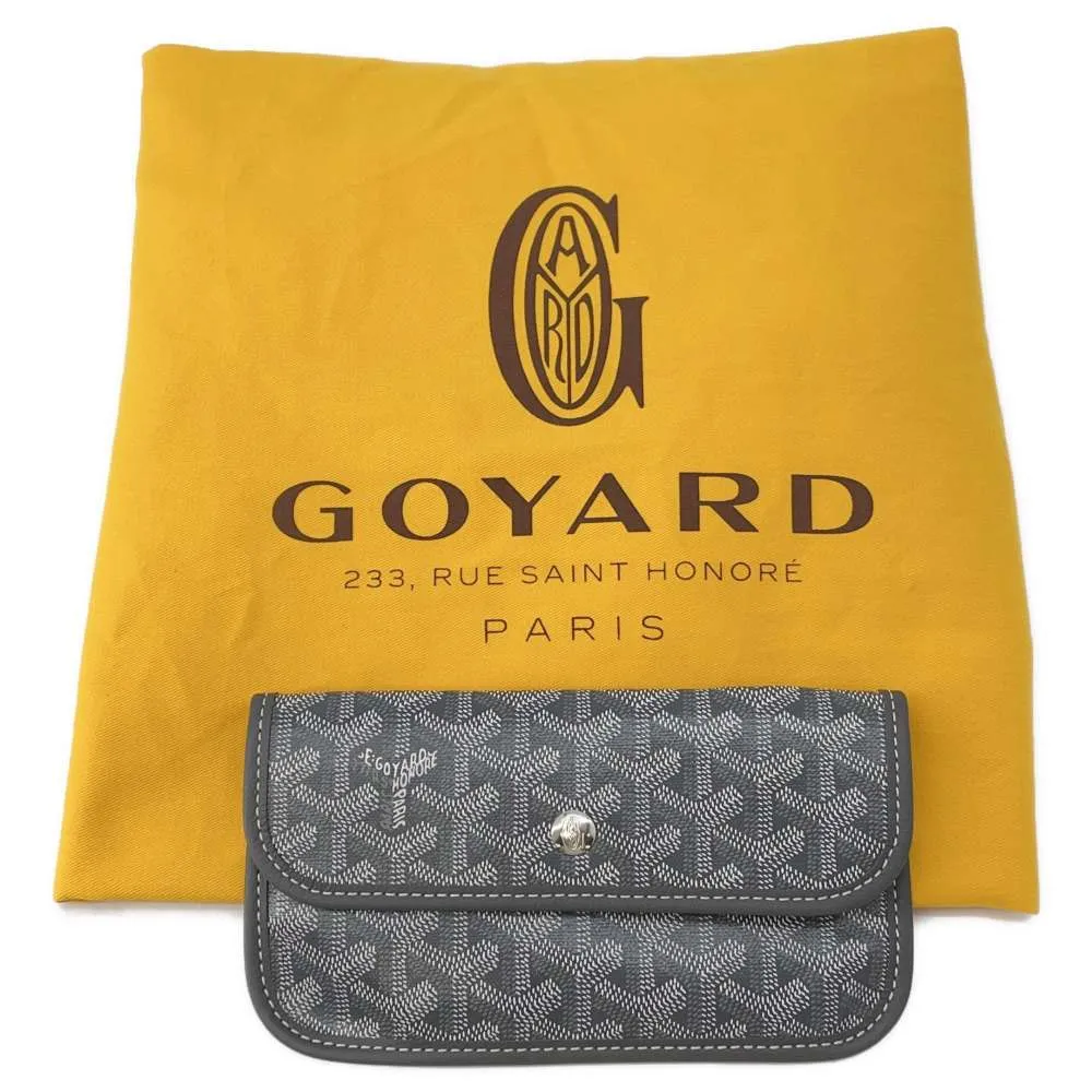 GOYARD Saint Louis GraySTLOUIPMLTY51CL51P PVC Leather Size PM