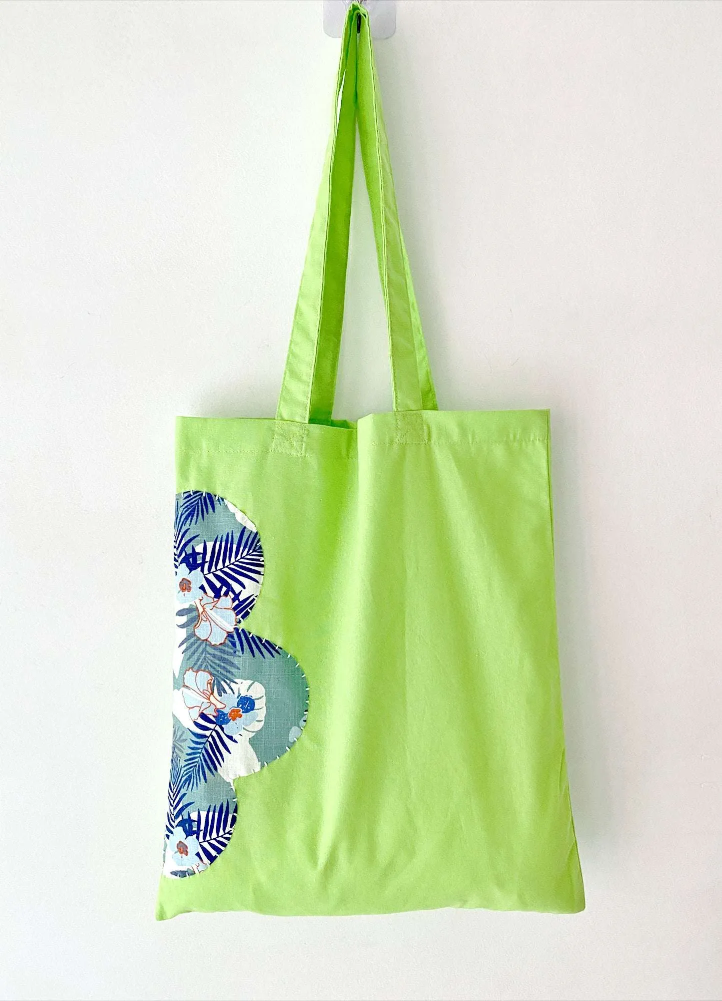 Green Natural Cotton Tote