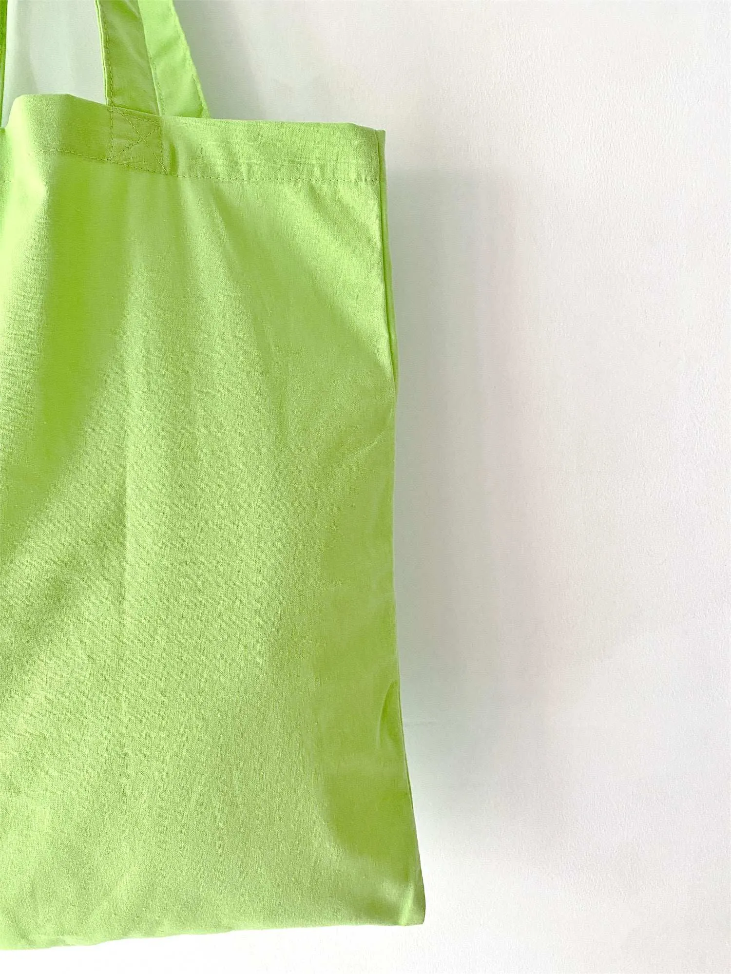 Green Natural Cotton Tote
