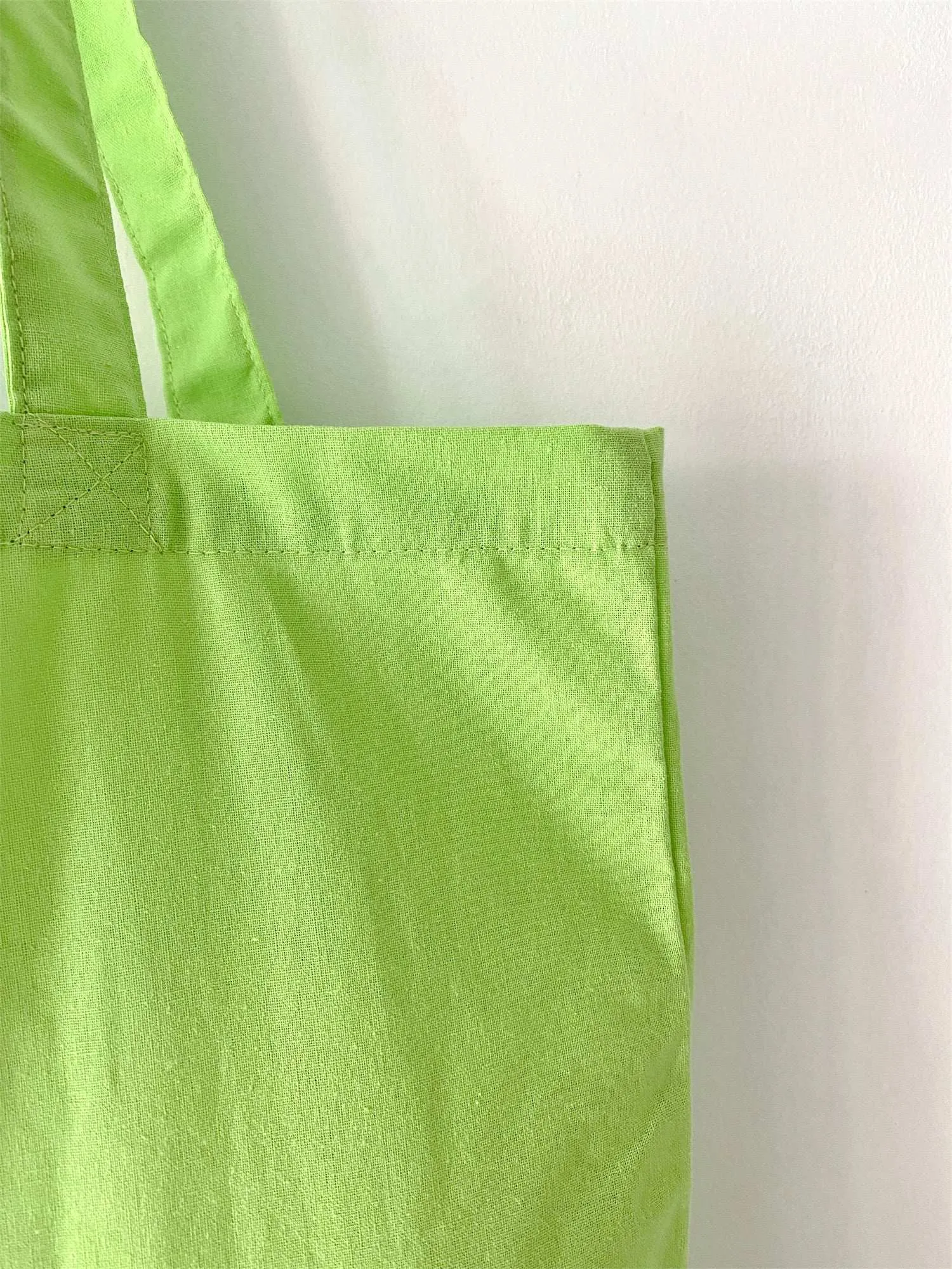 Green Natural Cotton Tote