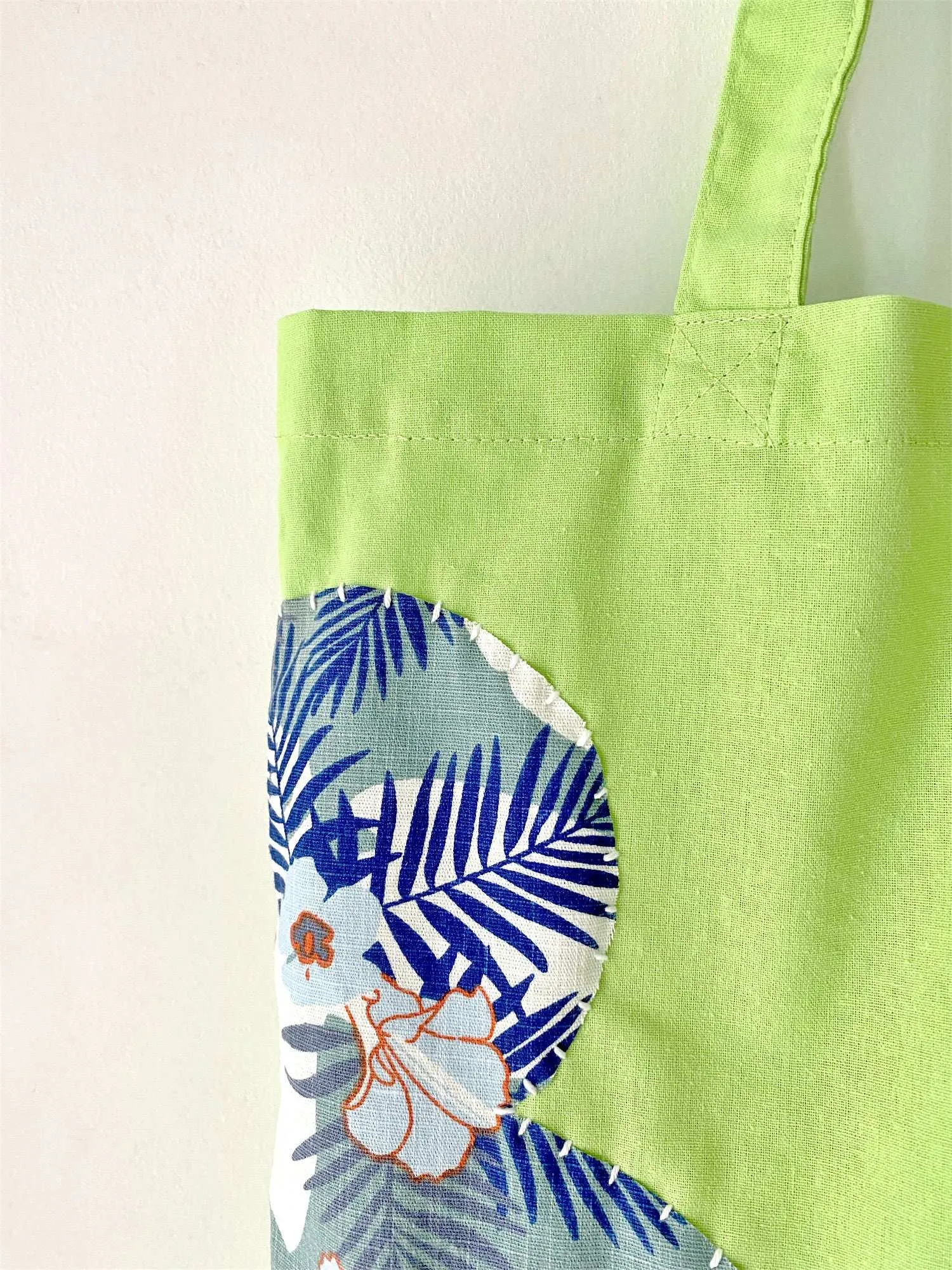 Green Natural Cotton Tote