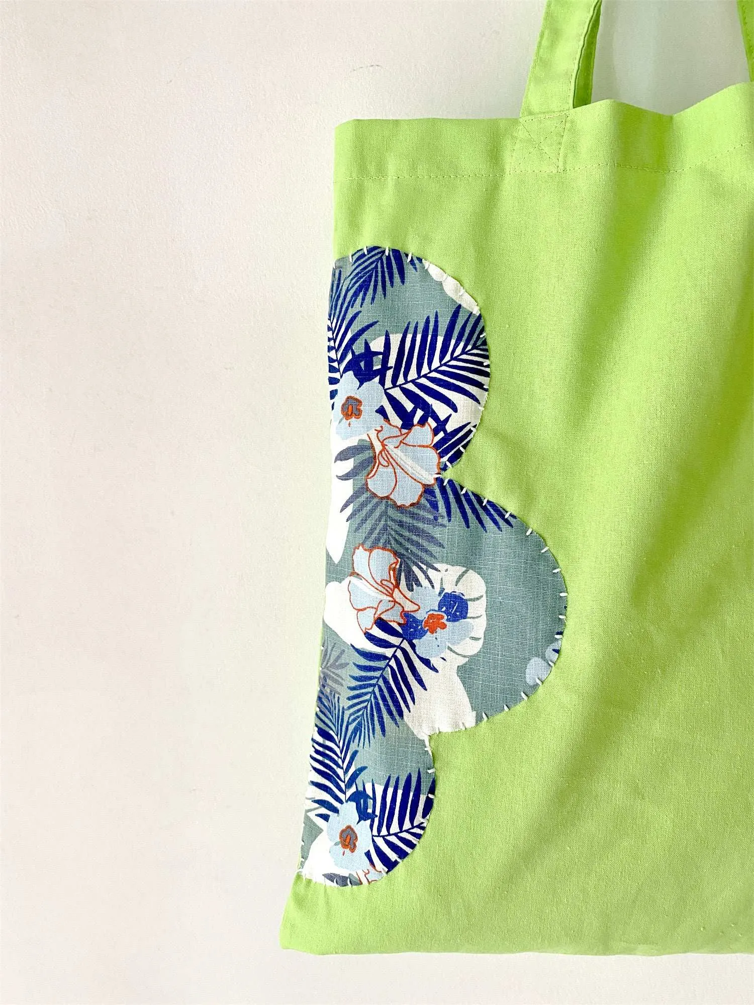Green Natural Cotton Tote