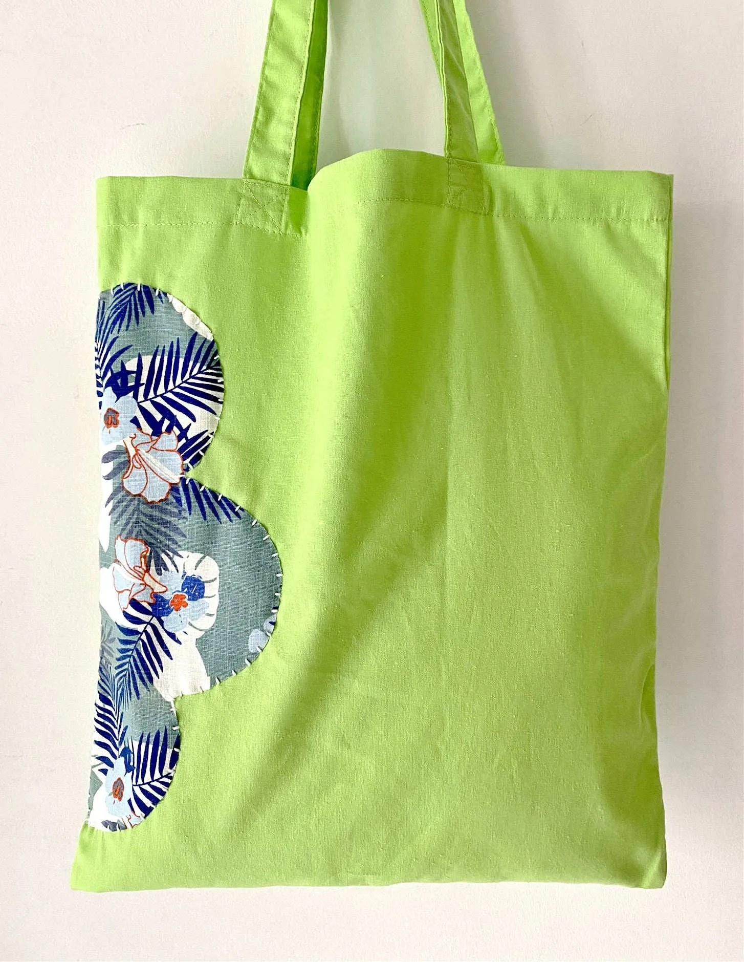 Green Natural Cotton Tote