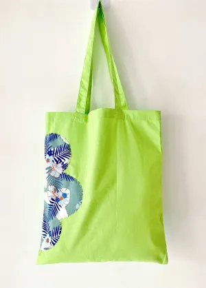 Green Natural Cotton Tote