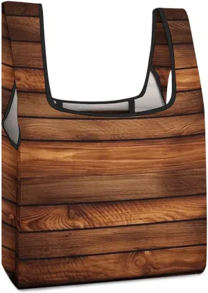 Grocery Bag Reusable Tote Bag Foldable Cute Little Fox Shopping Bag Handbag Washable Shoulder Bag for Travel