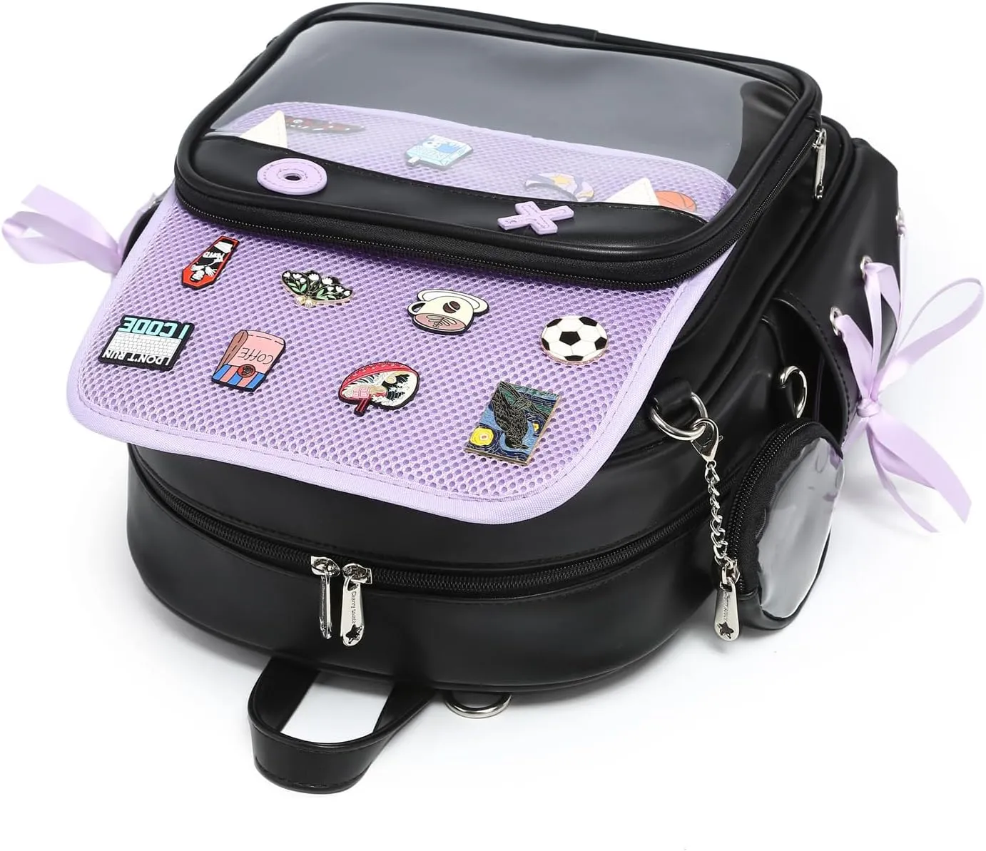 Halloween Purse Terror Sling Ita Bag Crossbody Bags PU Leather Backpack Shoulder Bag