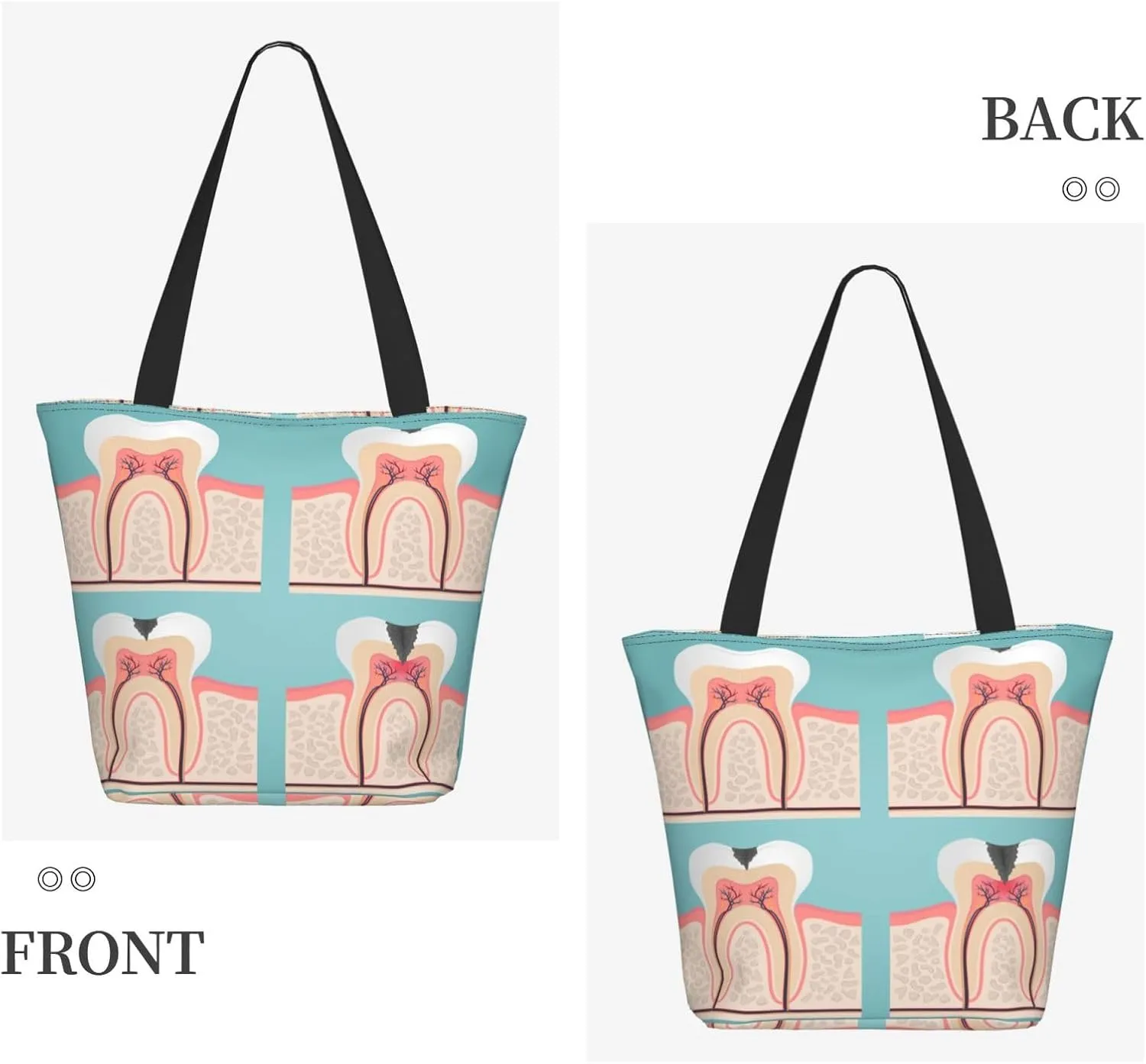 Halloween Tree Tote Bag for Women, Travel Tote Handbags for Gym
