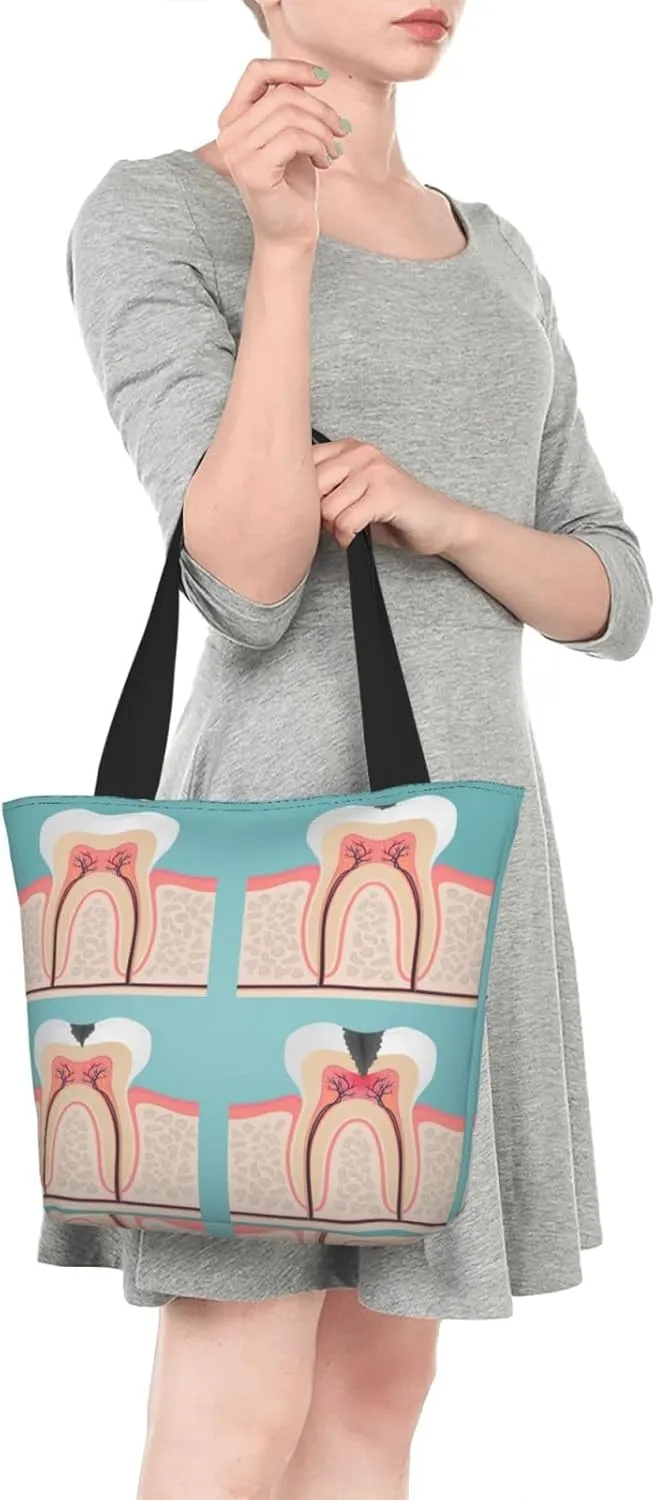 Halloween Tree Tote Bag for Women, Travel Tote Handbags for Gym