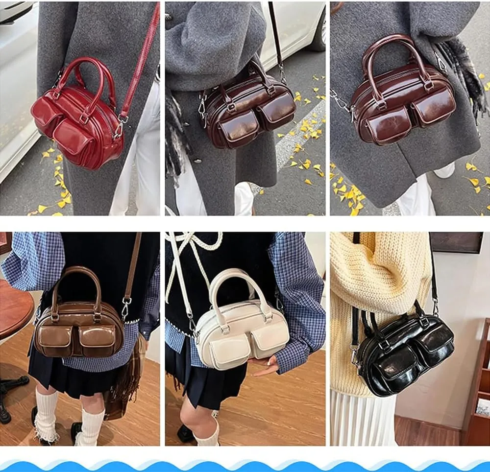 Handbags for Women Crossbody Bags for Women Elegant French Styles Leather Handbag Trendy Ladies Shoulder Purse