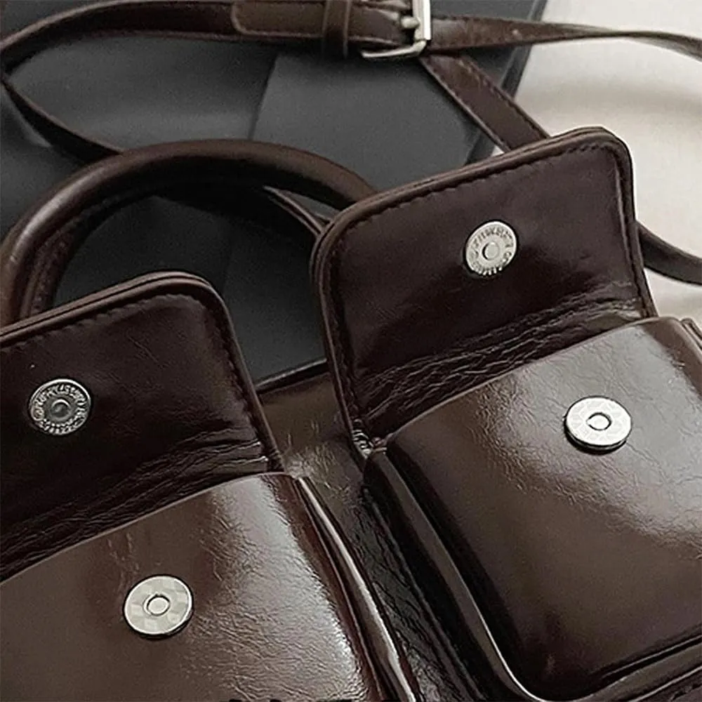 Handbags for Women Crossbody Bags for Women Elegant French Styles Leather Handbag Trendy Ladies Shoulder Purse