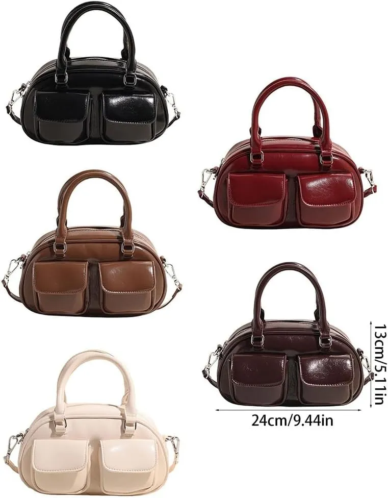Handbags for Women Crossbody Bags for Women Elegant French Styles Leather Handbag Trendy Ladies Shoulder Purse