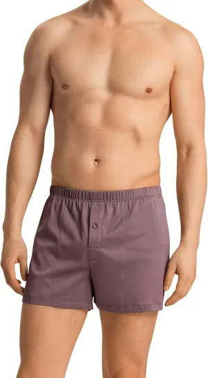 HANRO Men's Cotton Sporty Knit Boxer