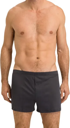 Hanro Men's Cotton Sporty Knit Boxer