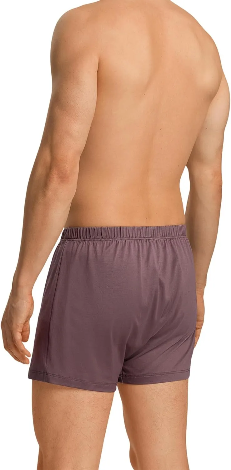HANRO Men's Cotton Sporty Knit Boxer