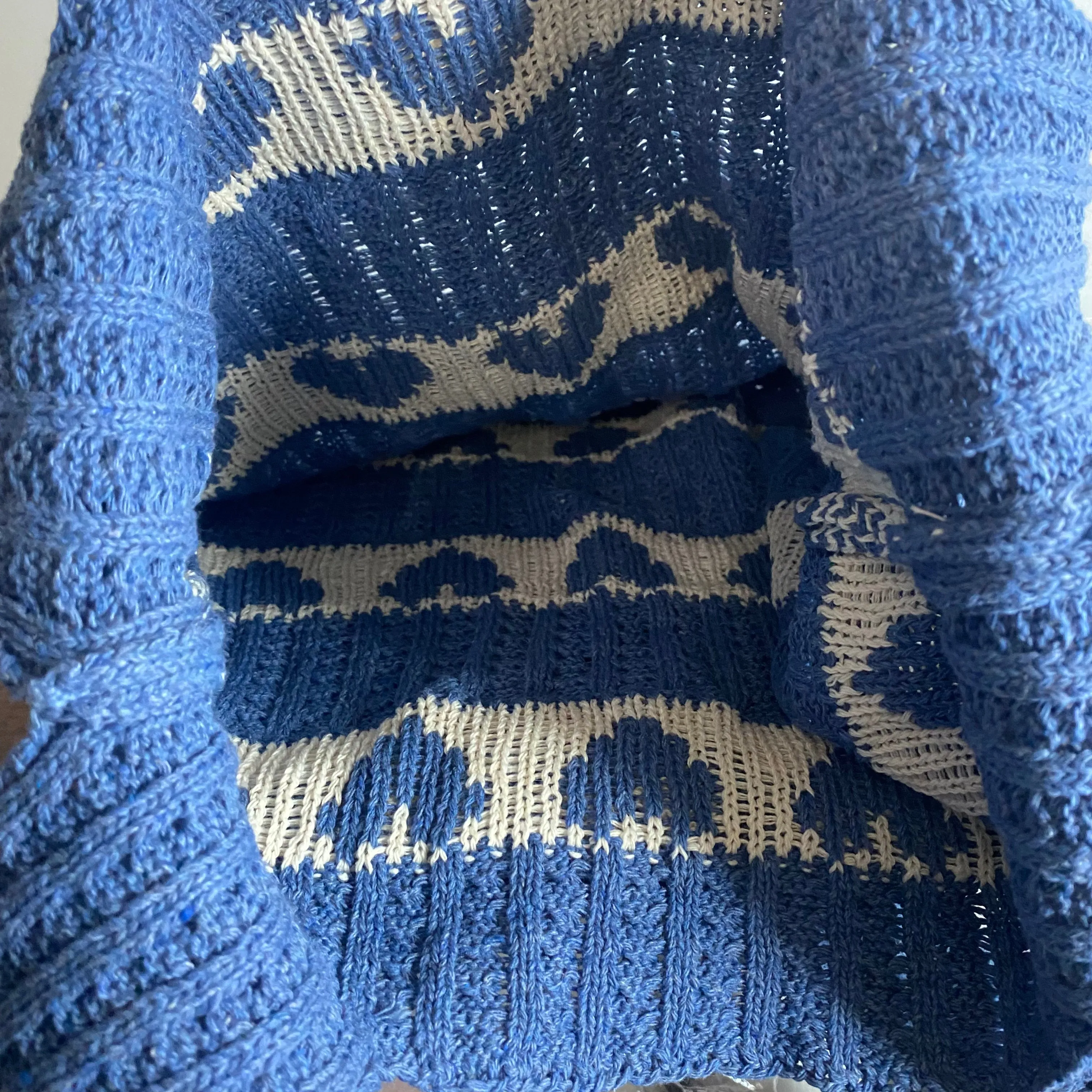 Heart Tote Bag - Knit Sweater - PREORDER
