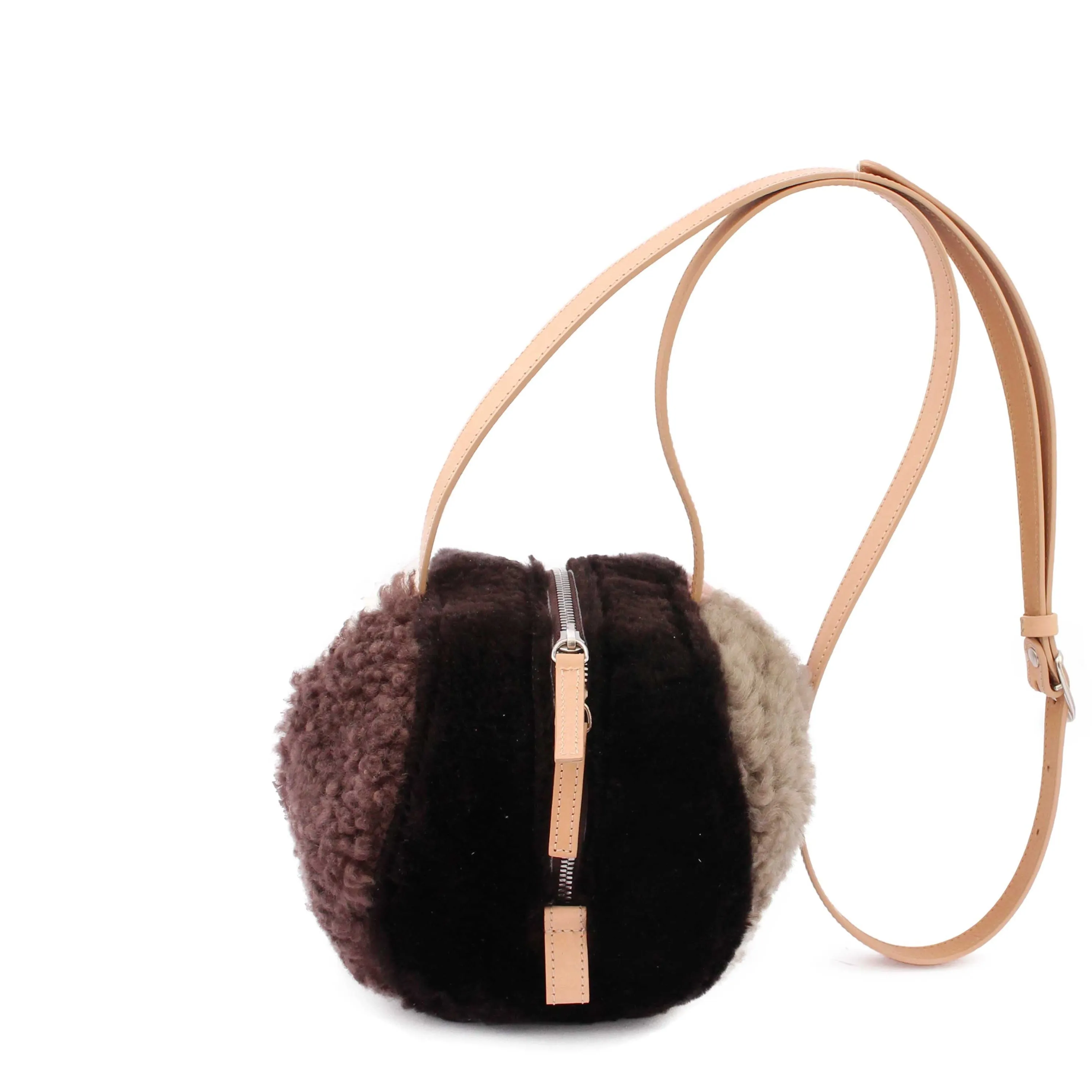 Helmet bag curly patchwork S - colors random