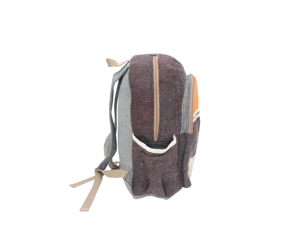 Hemp Backpack Char
