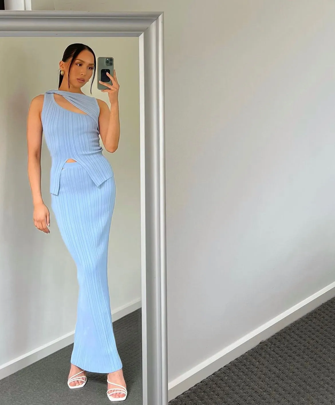 Henne - Romee Knit Set in Cloud