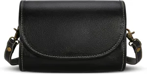 HESHE Crossbody Bags for Women Genuine Leather Shoulder Purse Deisgner Travel Cross Body Purse Functional Casual Bags