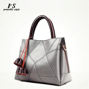 High Luxury Women Leather Reliable performance Boston Quality Bag Designer Shoulder Fast worldwide shipping Crossbody Ladies Brand Cow Real Bag Leather Genuine Handbag