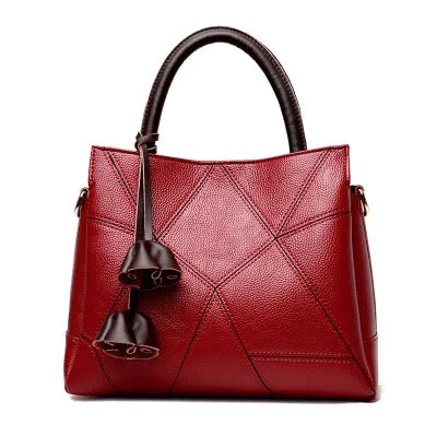 High Luxury Women Leather Reliable performance Boston Quality Bag Designer Shoulder Fast worldwide shipping Crossbody Ladies Brand Cow Real Bag Leather Genuine Handbag