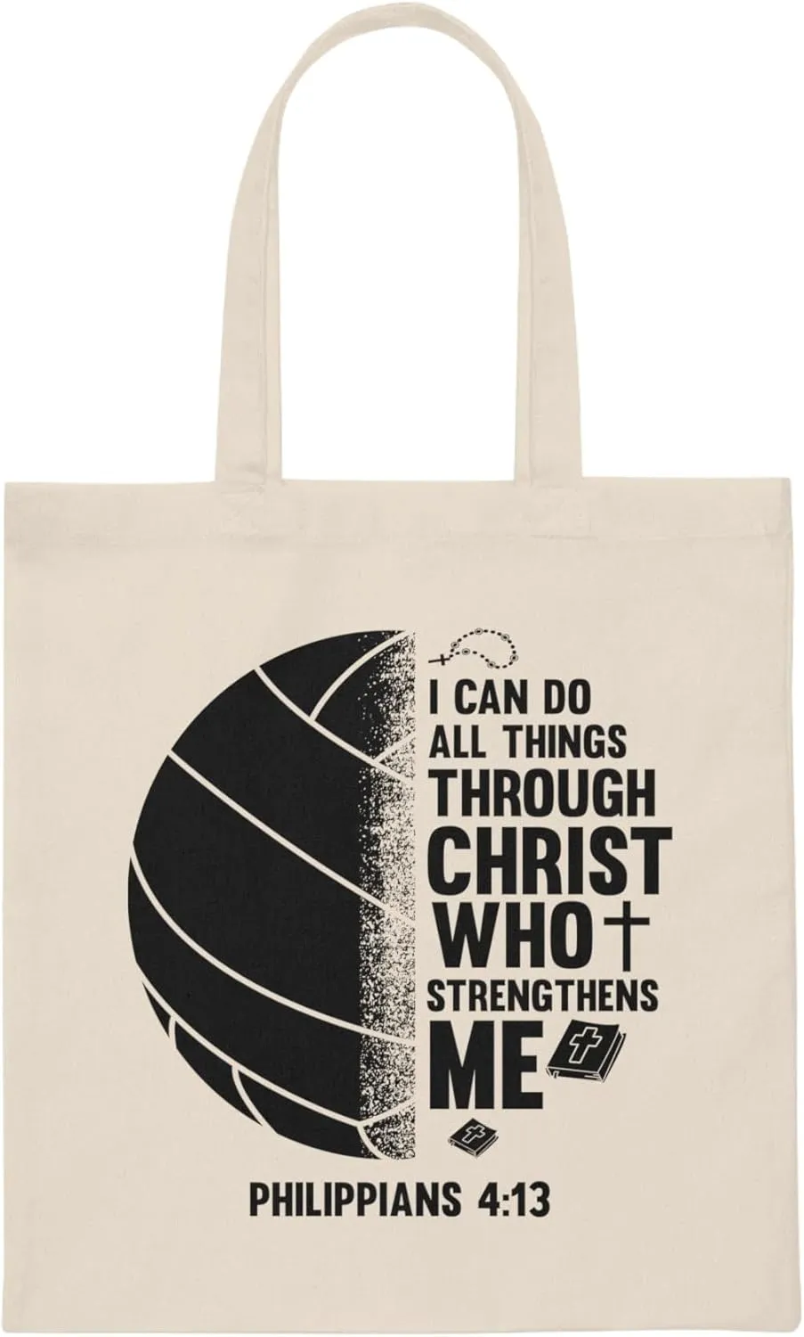 Hilarious Volleyball Netball Athletic Player Sport Lover Humorous Athleticism Athletics Game Enthusiast Canvas Tote Bag