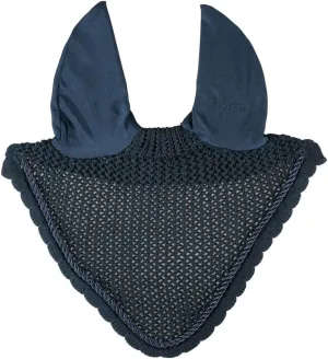 Horze River Ear Net - Peacoat Dark Blue/Peacoat Dark Blue - Horse