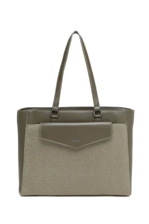HYPE HUSTLE TOTE 253 FOREST GREEN