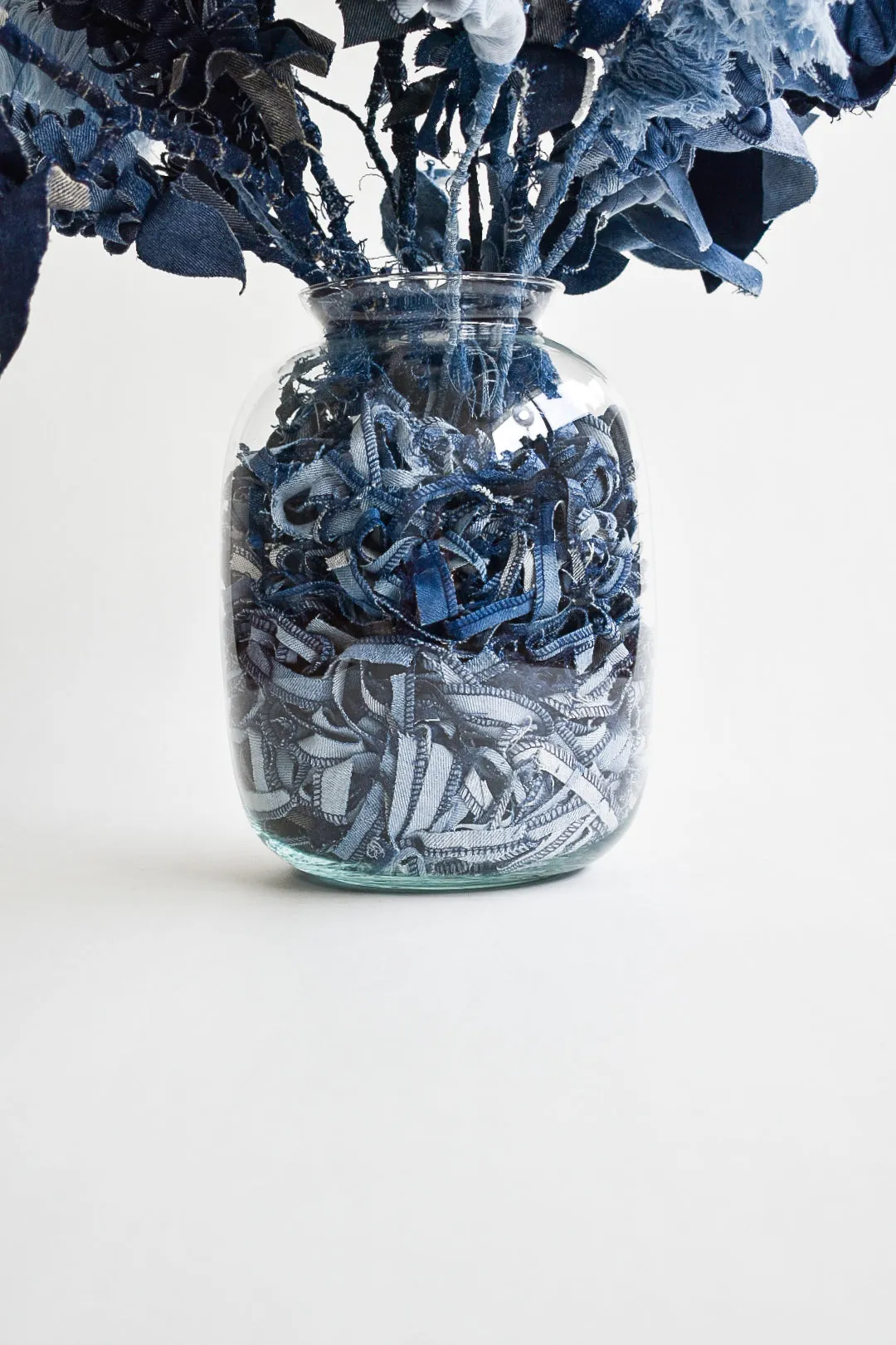 IF DENIM | Upcycled Denim Bouquet In A Vase