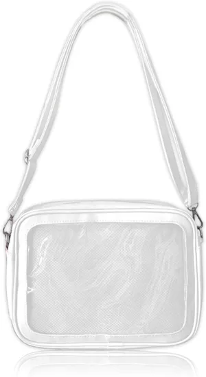 Ita Bag Crossbody Ita Purse Pin Display Bag with Insert Shoulder Crossbody Underarm Top-handle Handbag