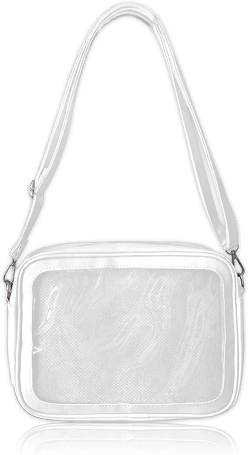 Ita Bag Crossbody Ita Purse Pin Display Bag with Insert Shoulder Crossbody Underarm Top-handle Handbag