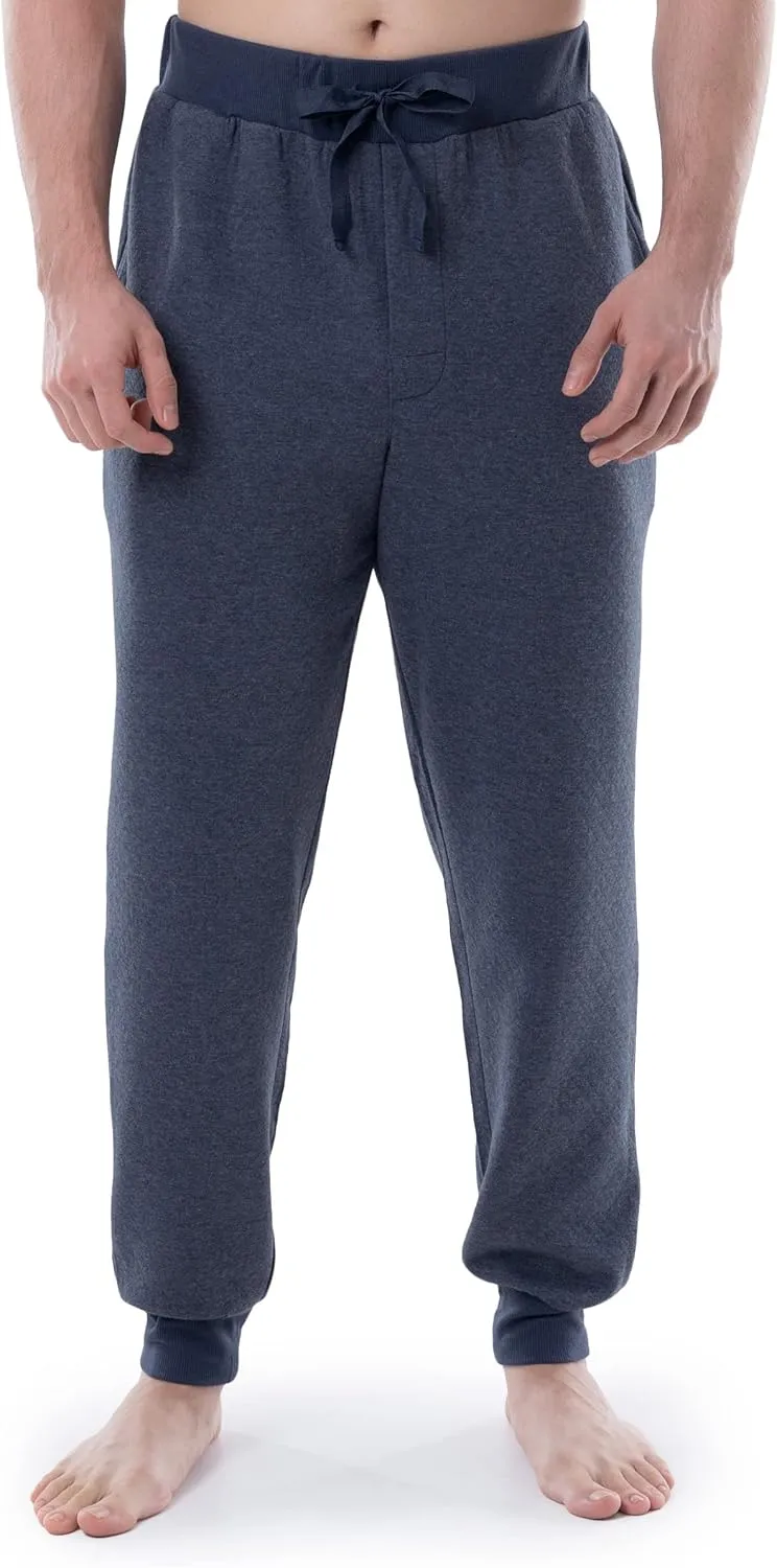 IZOD Men's Quilted Knit Sleep Jogger Pant