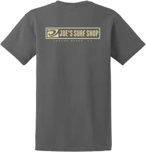 JOES SURF SHOP Men's Original Logo Heavyweight Tee in Regular, Big and Tall