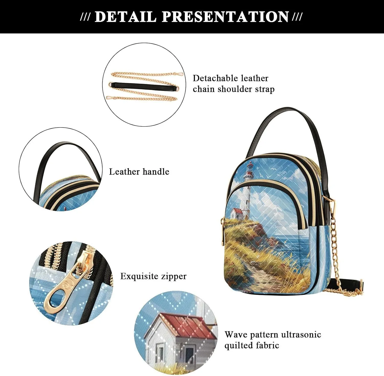 Joisal Cute Unicorn in Space Galaxy Travel Purses Anti Theft Crossbody, Women Handbag Trendy Sling Bag for Women
