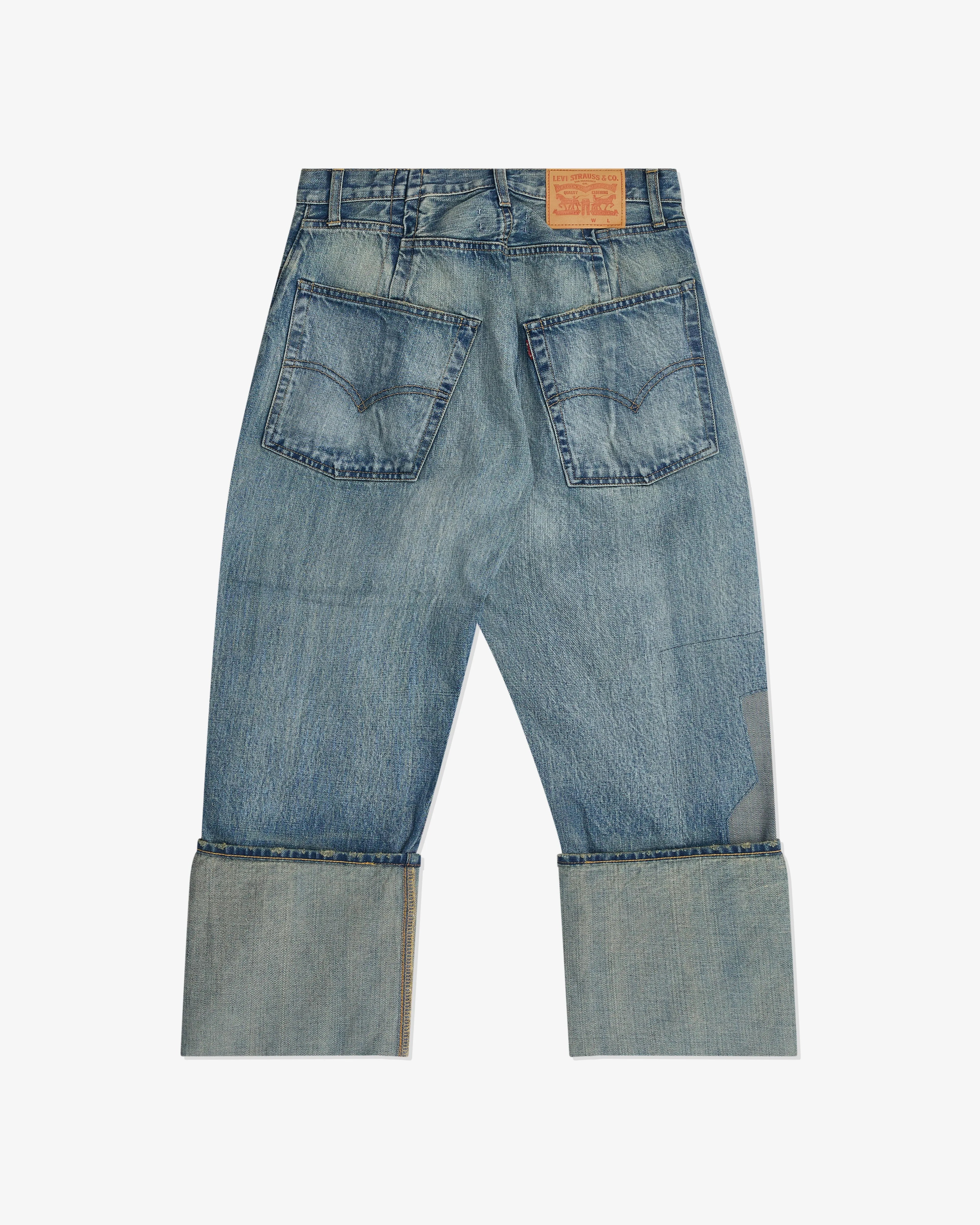 Junya Watanabe Man - Men's Levi's Turn-Up Jeans - (Stone Wash)