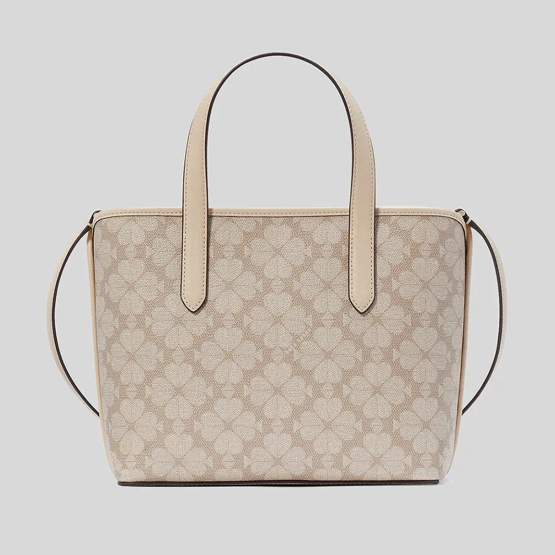 KATE SPADE Signature Spade Flower Mini Tote Dark Beige Multi RB-KH425