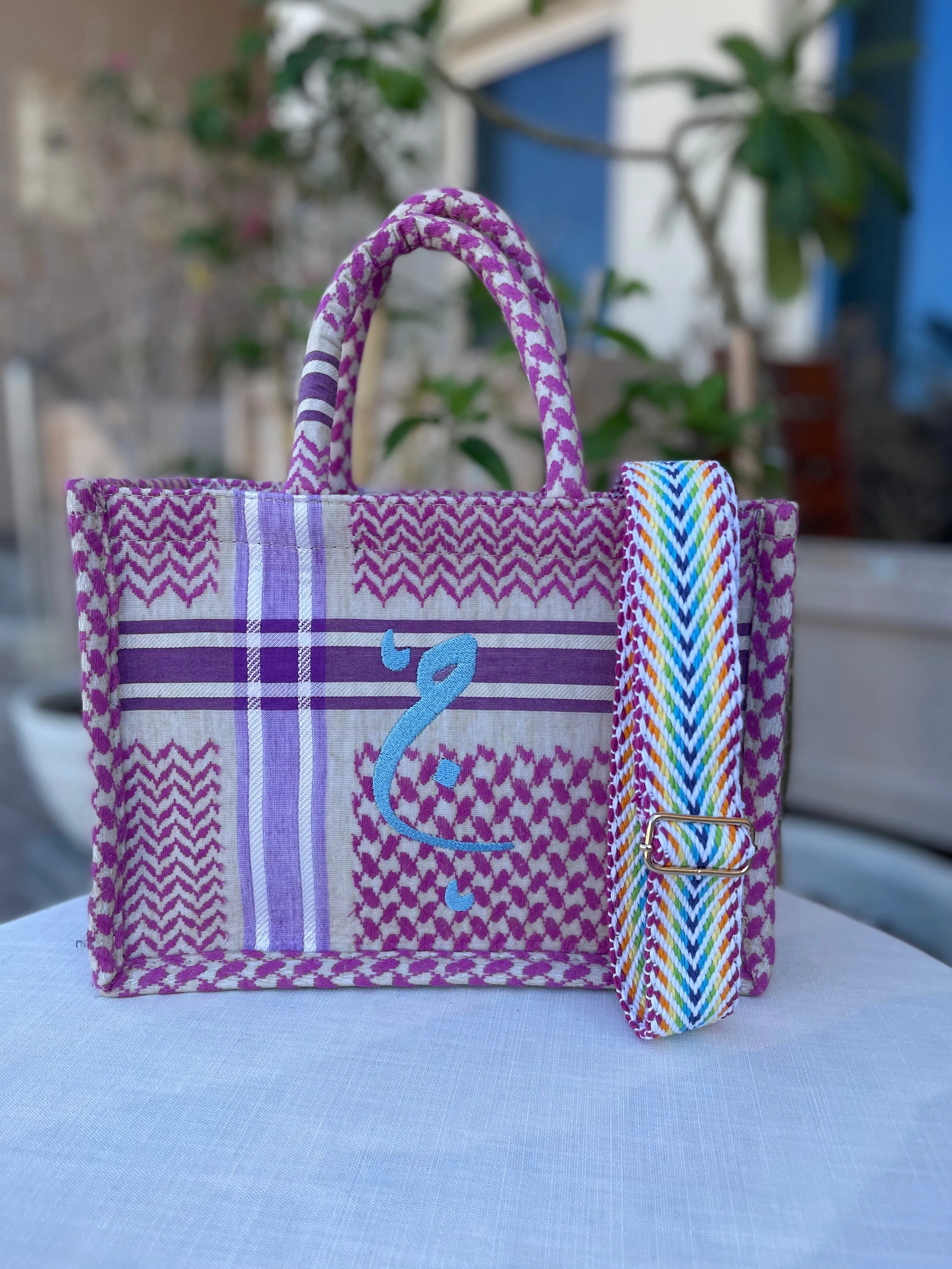 Kiffeyeh bag - Purple Line