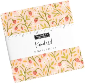Kindred Charm Pack by 1 Canoe 2; 42-5" Precut Fabric Quilt Squares